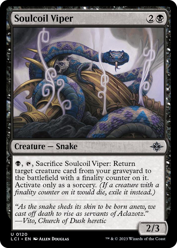 0120 Soulcoil Viper U The Lost Caverns of Ixalan