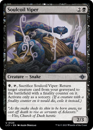 0120 Soulcoil Viper U The Lost Caverns of Ixalan