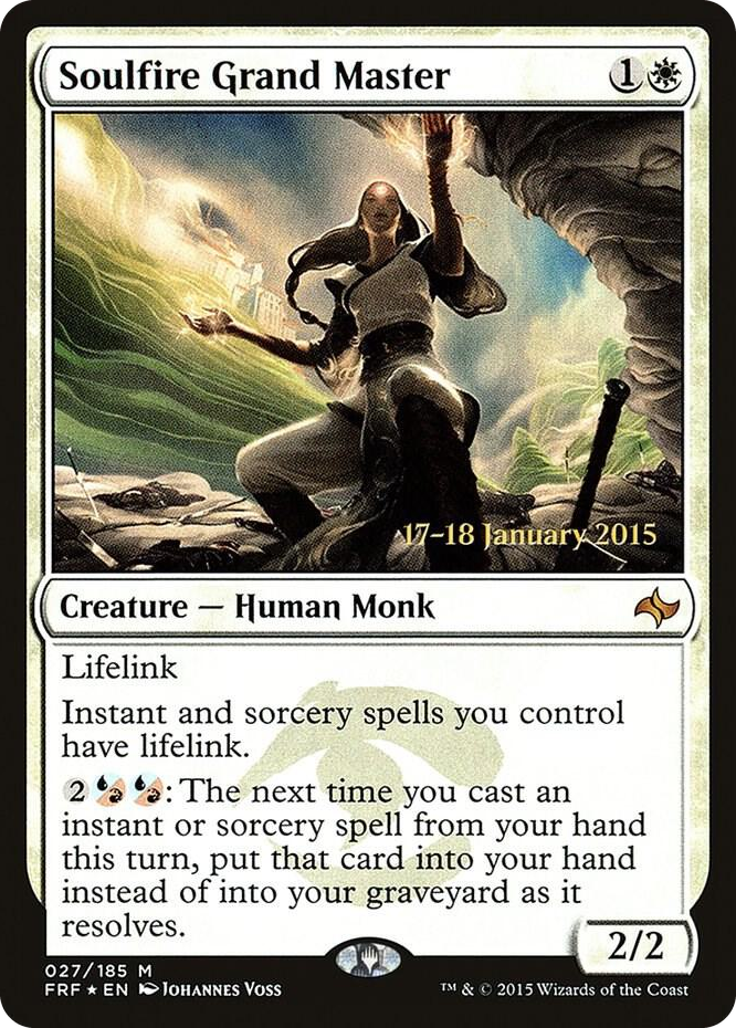 Soulfire Grand Master #27 M - Prerelease Cards Pokemon card