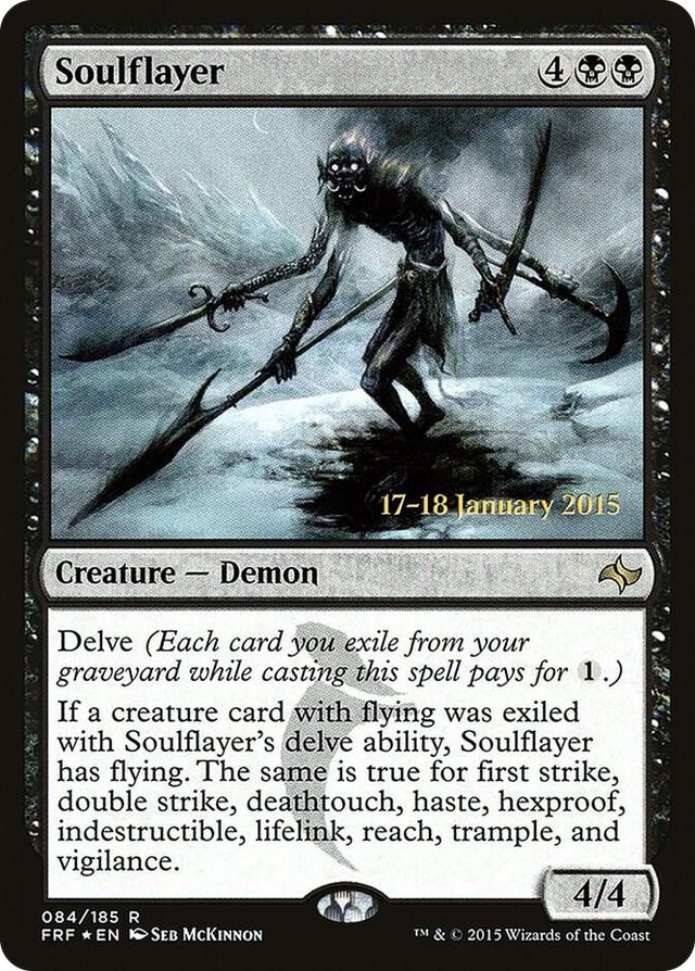 0084 Soulflayer R Prerelease Cards