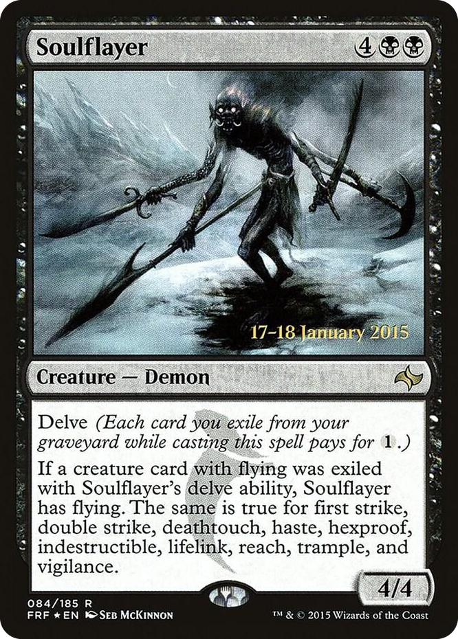 Soulflayer #84 R - Prerelease Cards Pokemon card