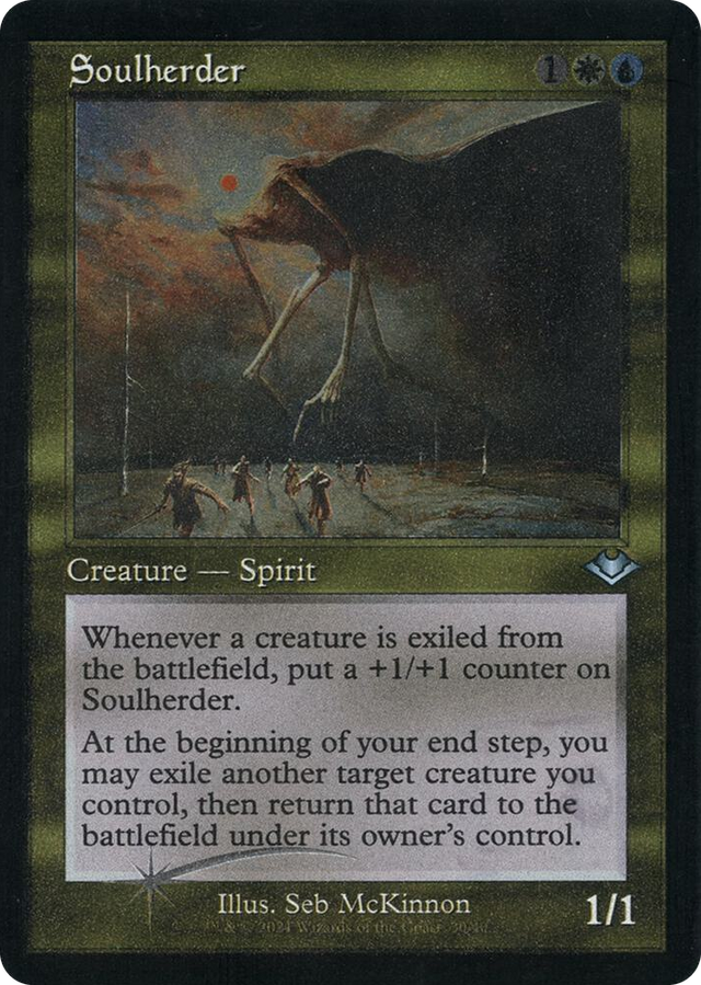 0030 Soulherder (Retro Frame) (Foil Etched) U Modern Horizons