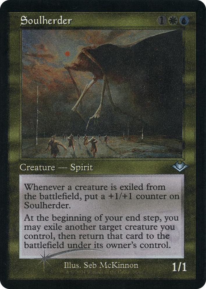 0030 Soulherder (Retro Frame) (Foil Etched) U Modern Horizons