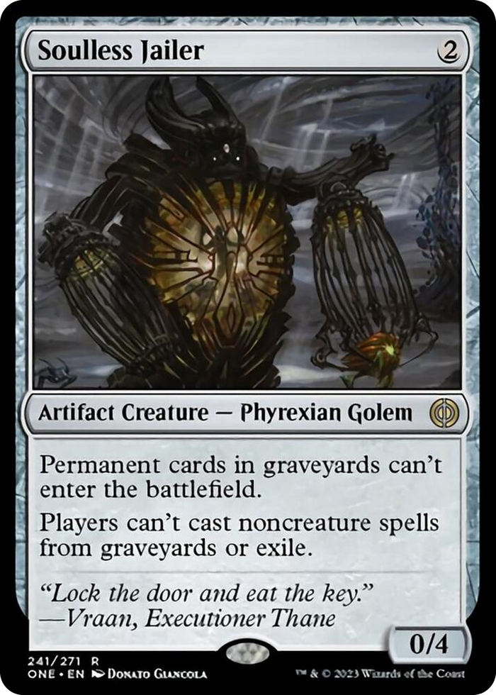 Soulless Jailer #241 R - Phyrexia: All Will Be One Pokemon card