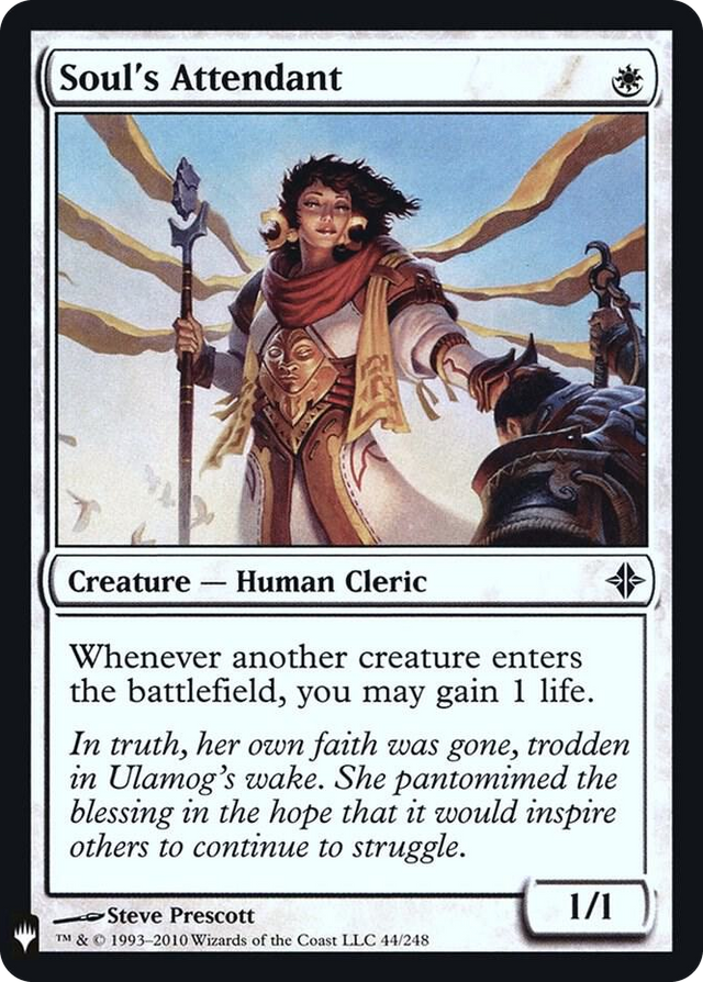 0044 Soul's Attendant C The List Reprints