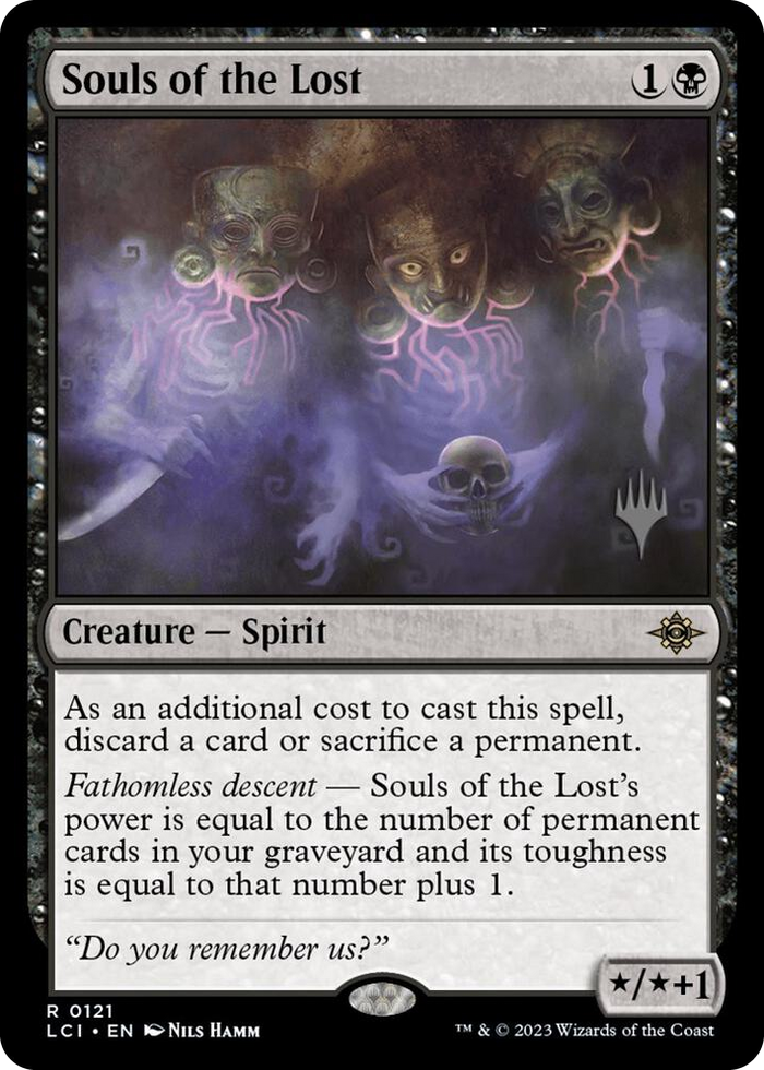 Souls of the Lost #121 R - Promo Pack: The Lost Caverns of Ixalan Pokemon card