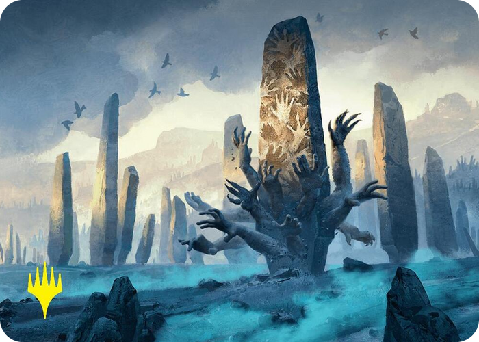 Soulstone Sanctuary Art Card (19/54) (Gold-Stamped Signature) #19 S - Art Series: Foundations Pokemon card