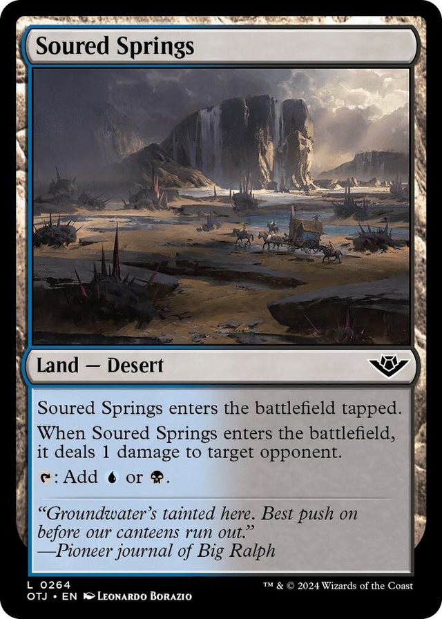 0264 Soured Springs L Outlaws of Thunder Junction