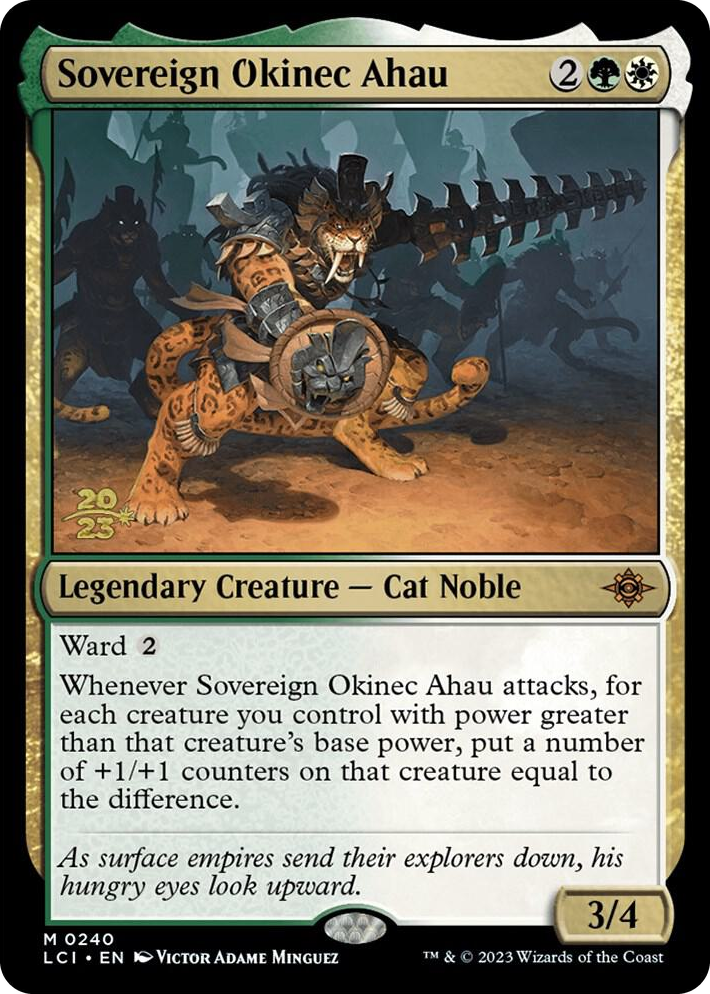 0240 Sovereign Okinec Ahau M Prerelease Cards