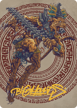 0053 Sovereign Okinec Ahau Art Card (Gold-Stamped Signature) S Art Series: The Lost Caverns of Ixalan