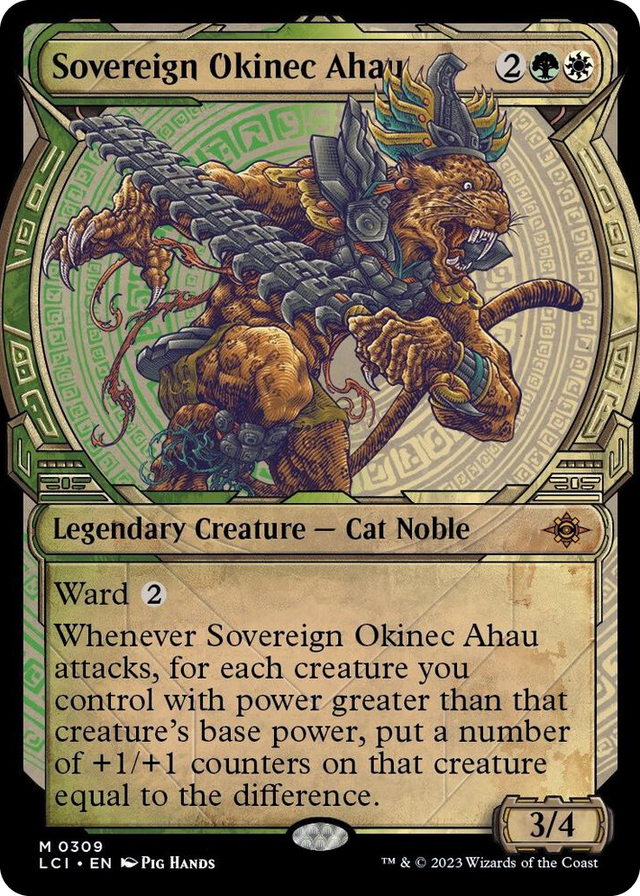 0309 Sovereign Okinec Ahau (Showcase) M The Lost Caverns of Ixalan