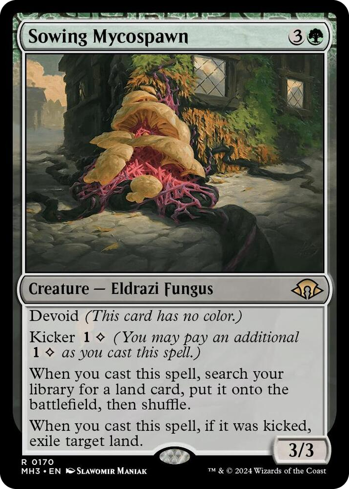 0170 Sowing Mycospawn R Modern Horizons 3