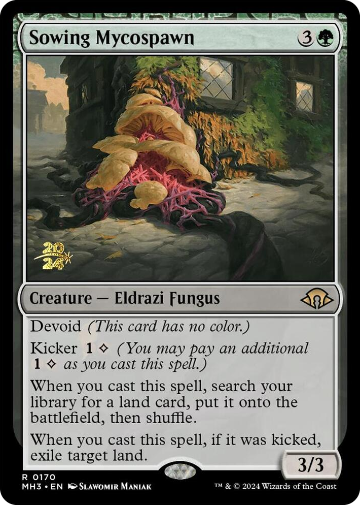 0170 Sowing Mycospawn R Prerelease Cards