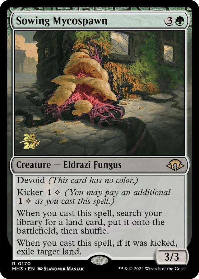 0170 Sowing Mycospawn R Prerelease Cards