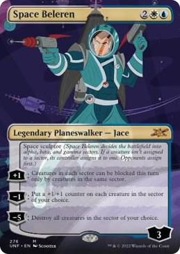 Space Beleren (Borderless) #276 M - Unfinity Pokemon card
