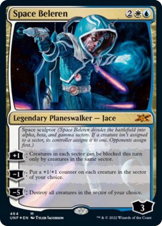 0464 Space Beleren (Galaxy Foil) M Unfinity