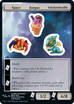 0029 Space Fungus Snickerdoodle T Unfinity