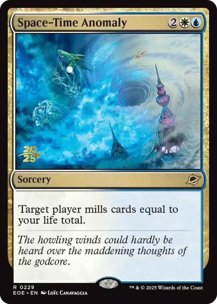 0229 Space-Time Anomaly R Prerelease Cards
