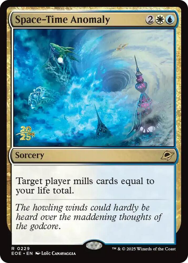 0229 Space-Time Anomaly R Prerelease Cards