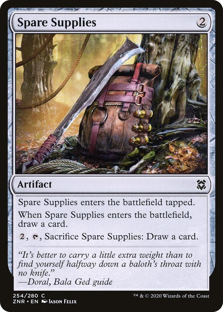 0254 Spare Supplies C Zendikar Rising