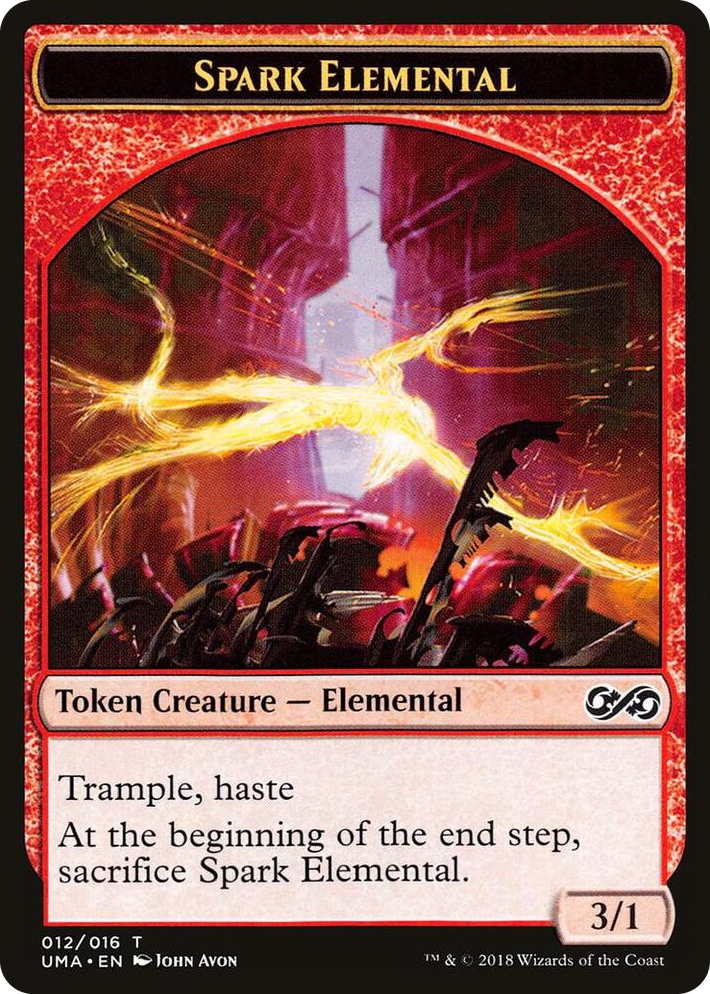 0012 Spark Elemental Token T Ultimate Masters
