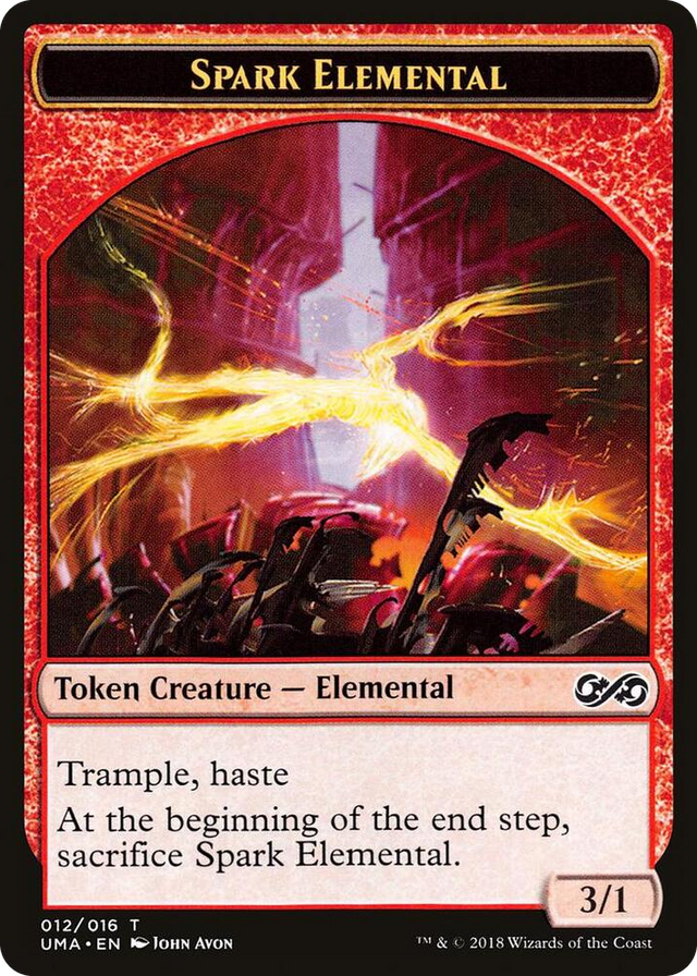 0012 Spark Elemental Token T Ultimate Masters