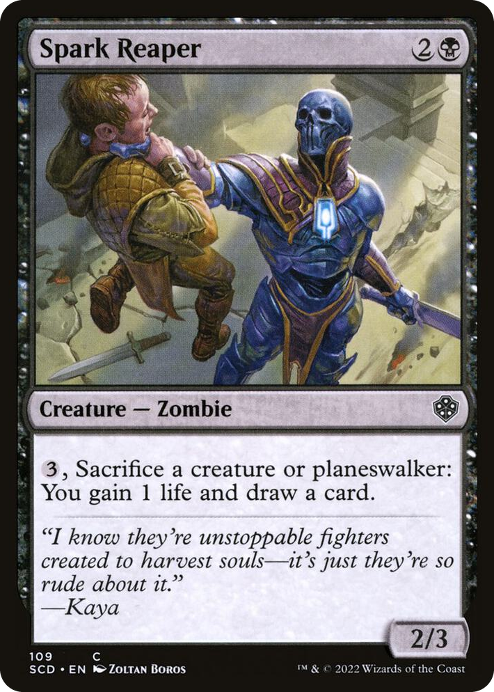 0109 Spark Reaper C Starter Commander Decks