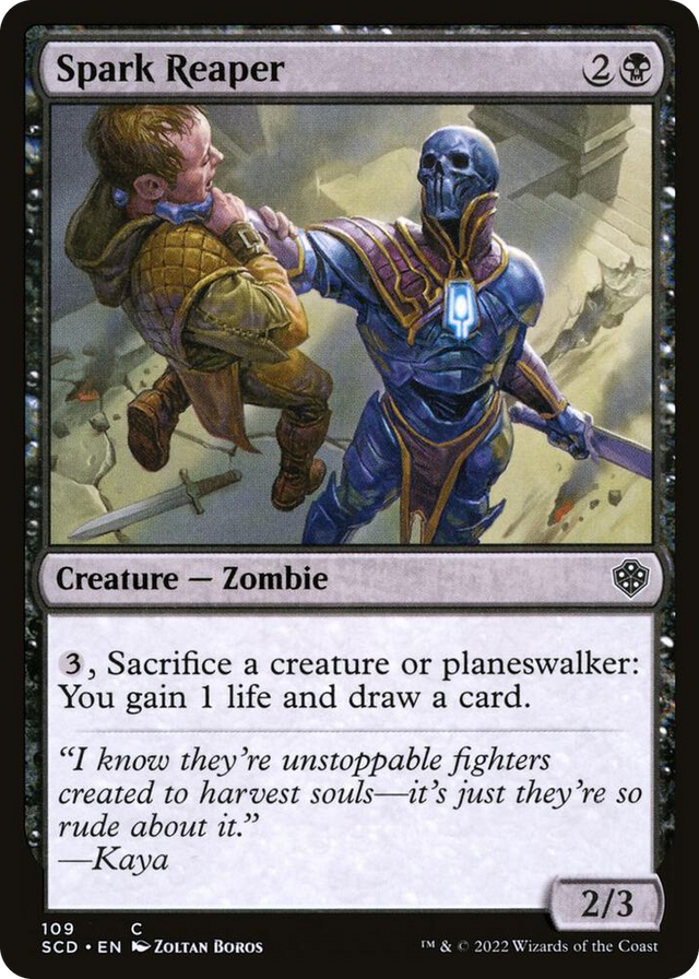 0109 Spark Reaper C Starter Commander Decks