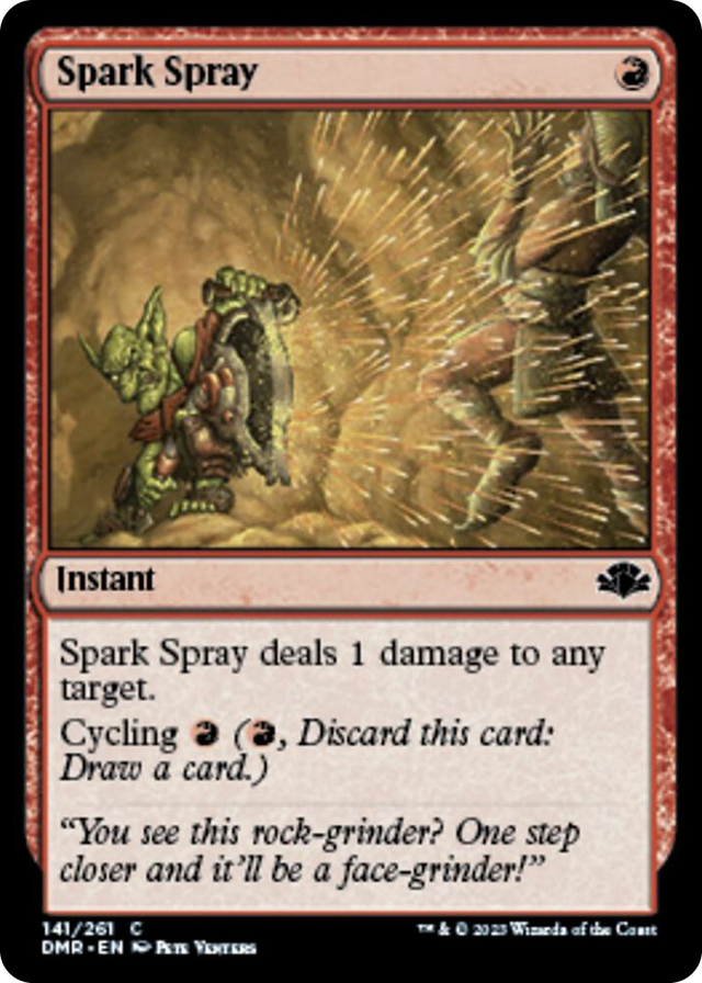 0141 Spark Spray C Dominaria Remastered