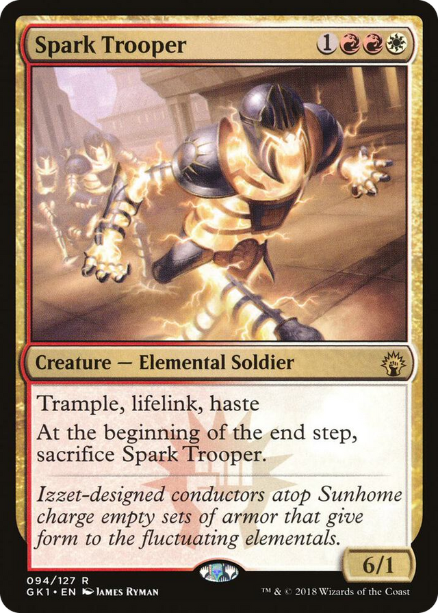 0094 Spark Trooper R Guilds of Ravnica: Guild Kits