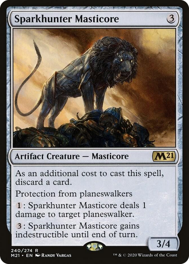 0240 Sparkhunter Masticore R Core Set 2021