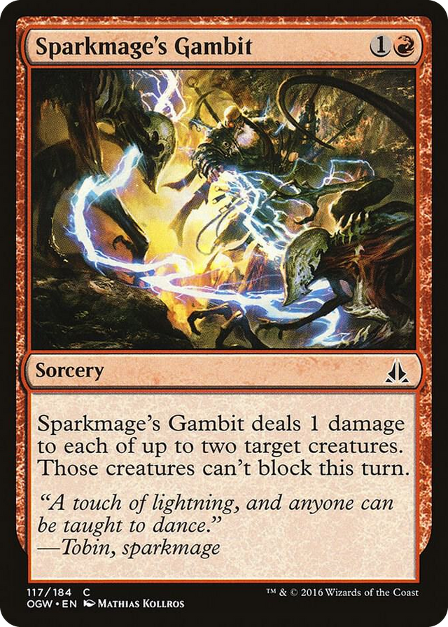 0117 Sparkmage's Gambit C Oath of the Gatewatch