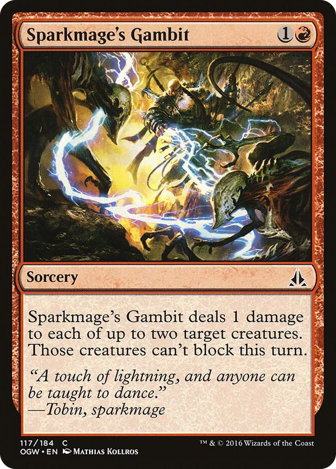 Sparkmage's Gambit #117 C - Oath of the Gatewatch Pokemon card