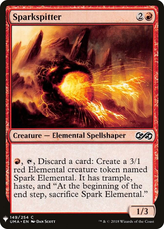 0149 Sparkspitter C The List Reprints