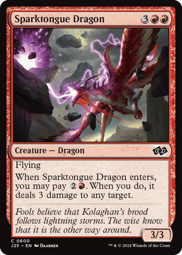 0600 Sparktongue Dragon C Foundations Jumpstart