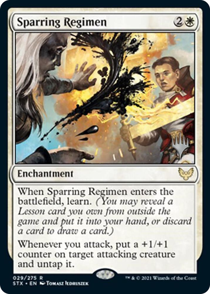 0029 Sparring Regimen R Promo Pack: Strixhaven
