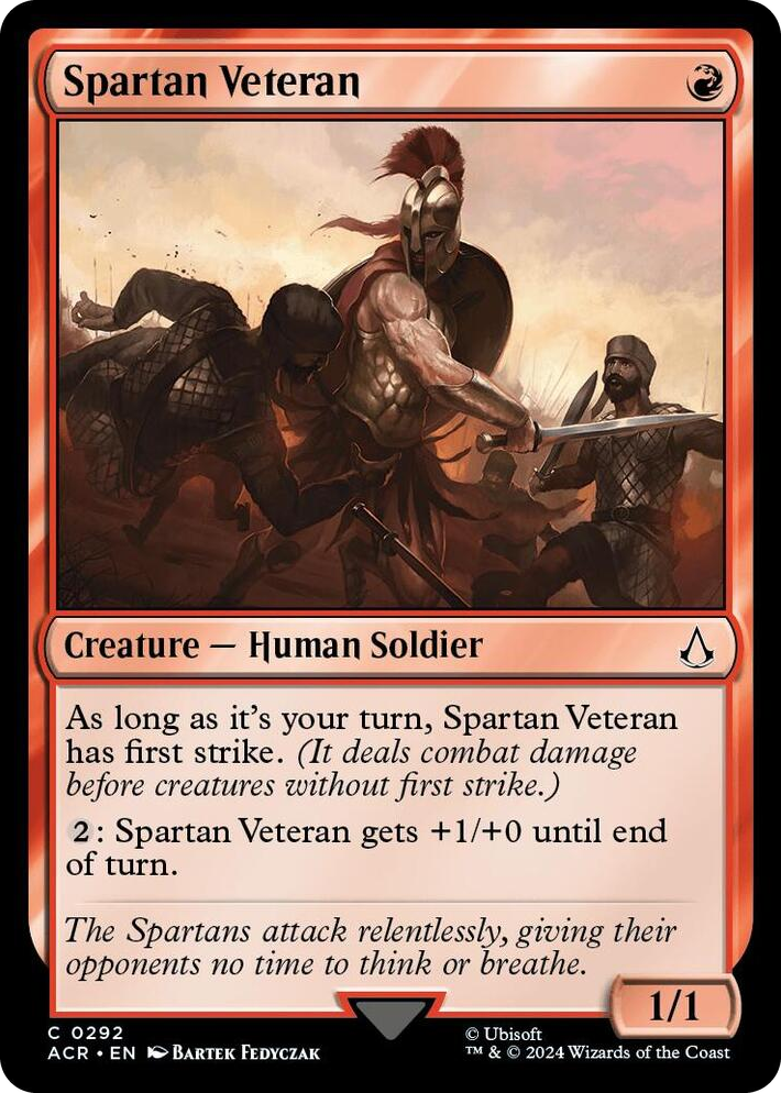 0292 Spartan Veteran C Universes Beyond: Assassin's Creed