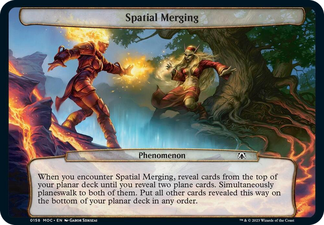 0158 Spatial Merging T Planechase: March of the Machine