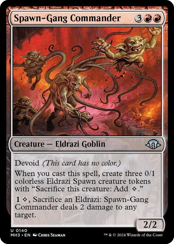 0140 Spawn-Gang Commander U Modern Horizons 3