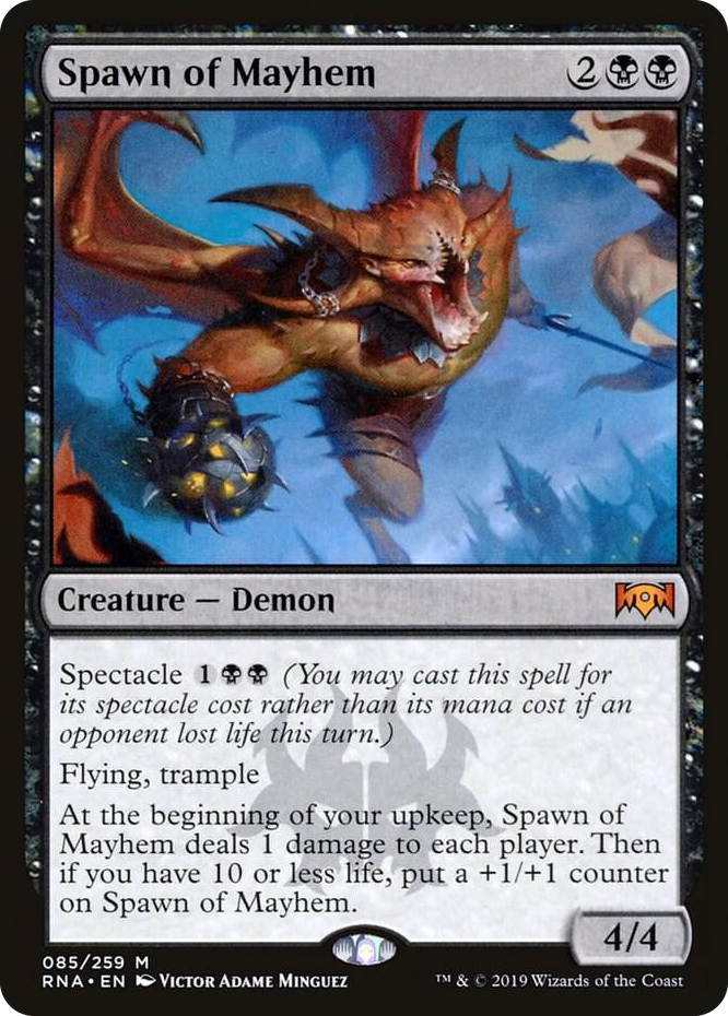 0085 Spawn of Mayhem M Ravnica Allegiance