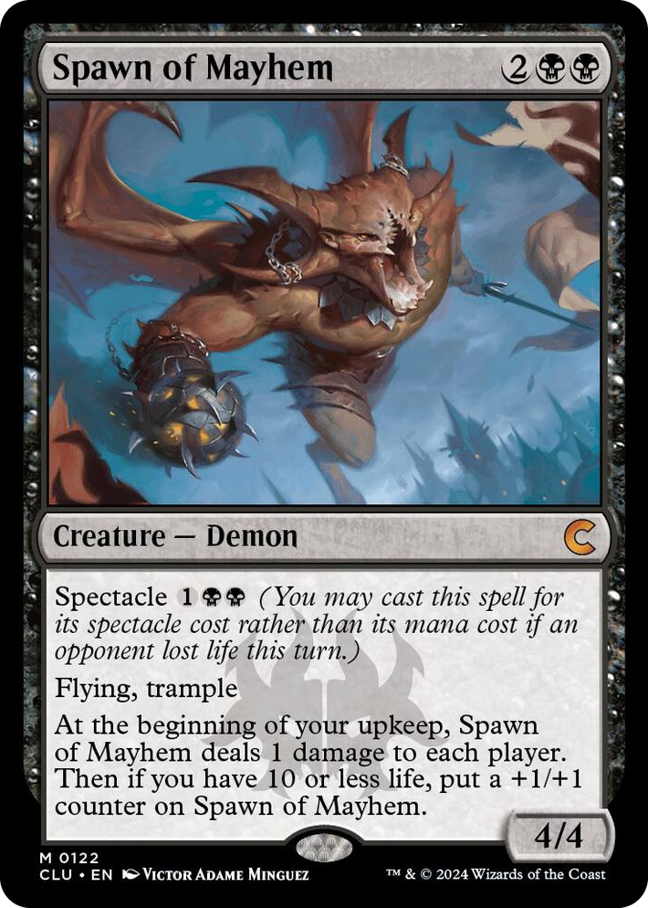 0122 Spawn of Mayhem M Ravnica: Clue Edition