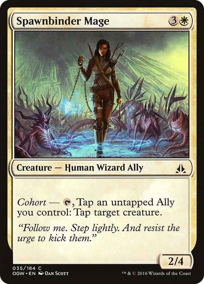 Spawnbinder Mage #35 C - Oath of the Gatewatch Pokemon card