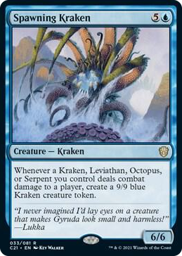 0033 Spawning Kraken R Commander 2021