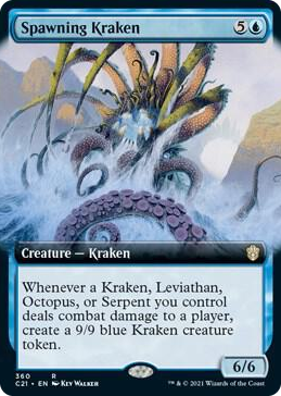 0360 Spawning Kraken (Extended Art) R Commander 2021