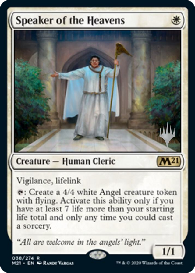 0038 Speaker of the Heavens R Promo Pack: Core Set 2021