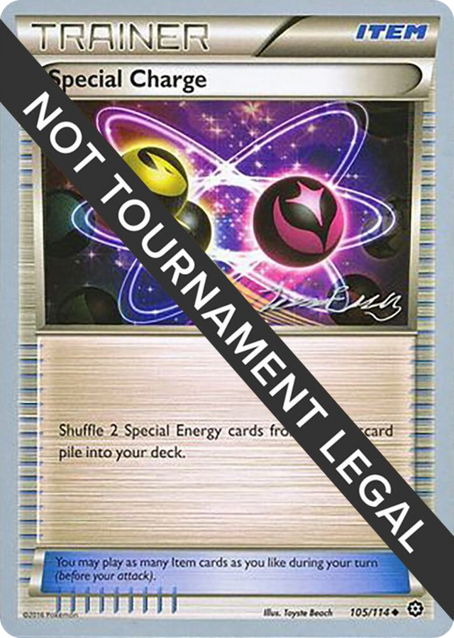 0105 Special Charge - 2016 (Jesper Eriksen) Uncommon World Championship Decks