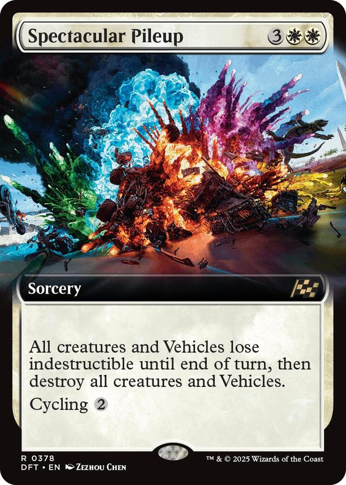 0378 Spectacular Pileup (Extended Art) R Aetherdrift