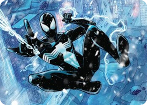 0052 Spectacular Spider-Man (Black) Art Card S Art Series: Marvel's Spider-Man