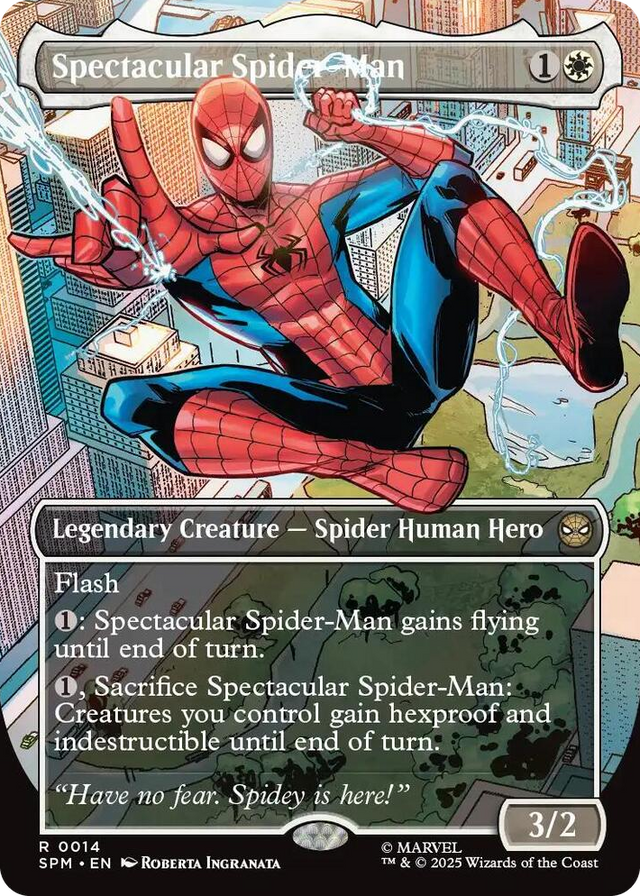0014 Spectacular Spider-Man (Borderless) R Marvel's Spider-Man