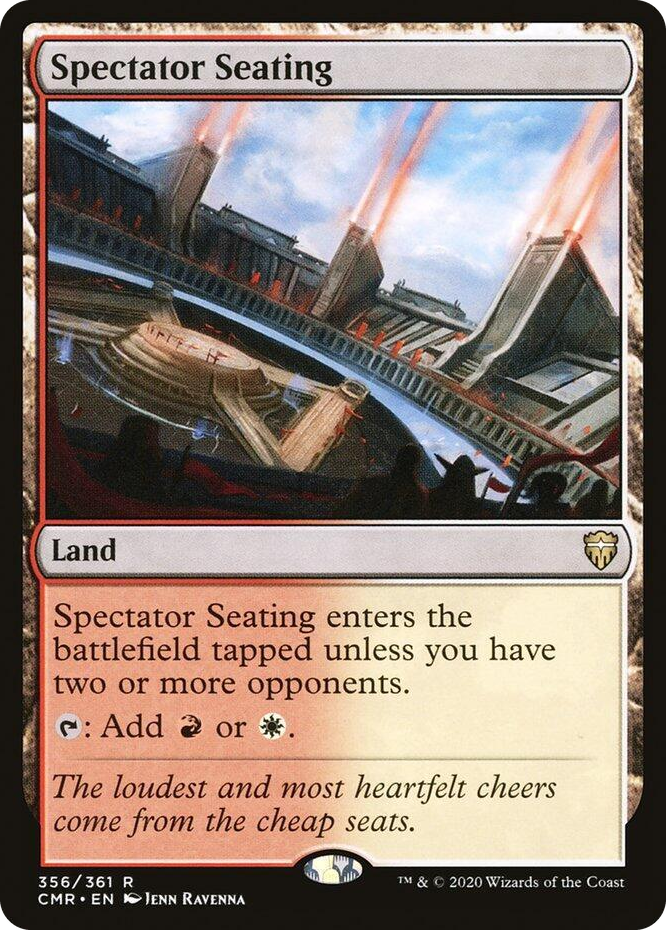 0356 Spectator Seating R Commander Legends